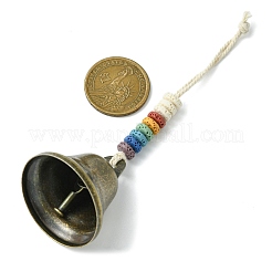 Cloches de sorcière en fer pour la protection des poignées de porte&nbsp;HJEW-JM02187