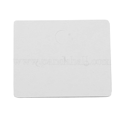 Papier Ohrring Display-Karten&nbsp;CDIS-WH0006-04E
