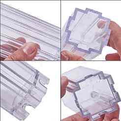 Transparente Kunststoffkerzenformen&nbsp;AJEW-SC0001-18