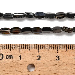 Chapelets de perles en verre électroplaqué&nbsp;EGLA-P064-01A-HP01