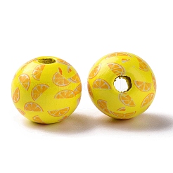 Perles européennes en bois de schima&nbsp;WOOD-G015-03D