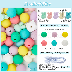 DIY-Set zur Herstellung einer Stillkette mit Ostermotiv&nbsp;DIY-NB0009-60