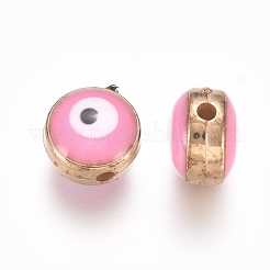 Perline in smalto acrilico&nbsp;ACRC-WH0001-01A