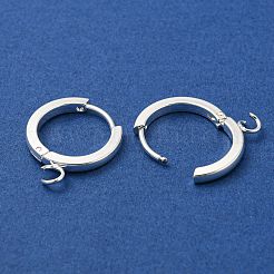 201 accesorios para pendientes de aro huggie de acero inoxidable&nbsp;STAS-A167-01G-S
