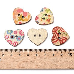 Schatz Malerei Buttons mit 2-Loch&nbsp;NNA1131