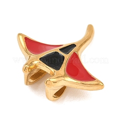 304 Edelstahl-Emaille-Anhänger&nbsp;STAS-G380-01G-02