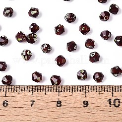 Picasso Backfarbe Glas Saatperlen Perlen&nbsp;SEED-N007-37B