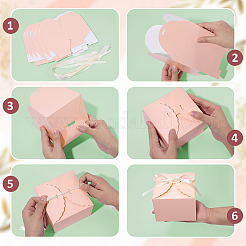 20 Stück quadratische Geschenkboxen aus Papier&nbsp;CON-PH0003-51A