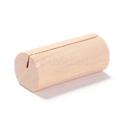 Porte-cartes de place en bois de pin inachevé colonne&nbsp;ODIS-C005-02