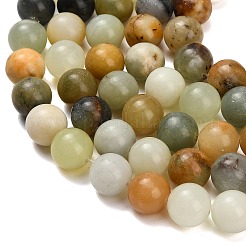 Natürliche Butter Jade Perlen Stränge&nbsp;G-C289-B03-12mm
