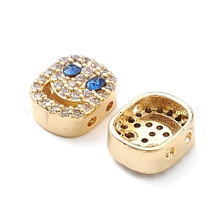 Perline zirconi micro pave  in ottone&nbsp;KK-M241-01K