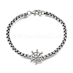 Gliederarmbänder aus 304 Edelstahl&nbsp;STAS-H263-28AS