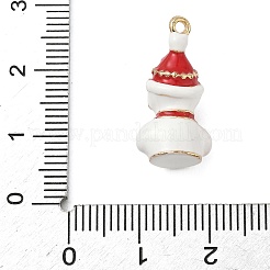 Weihnachten Legierung Emaille Anhänger&nbsp;LS-ENAM-F156-01G-05