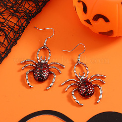 Halloween Spinne Legierung Acryl Ohrhänger&nbsp;HA3118