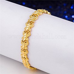 Bracelets de chaînes à maillons en laiton pour femmes&nbsp;BJEW-BB61934-A