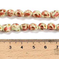Chapelets de perles en turquoise synthétique&nbsp;TURQ-F019-02F