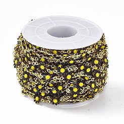 Catene a maglie di fiori di margherita eanmel fatti a mano&nbsp;CHC-F015-05G-01