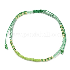 Geflochtene Perlenarmbänder aus Glassamen&nbsp;BJEW-JB09610