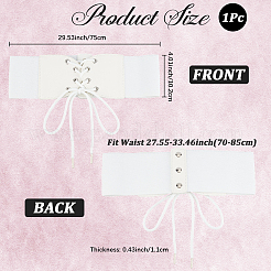 1 ceinture extensible en similicuir pour femme&nbsp;AJEW-CL0002-91A