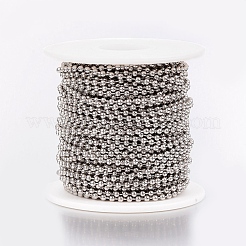 Cadenas de bolas de acero inoxidable 304 resistentes al deslustre&nbsp;CHS-H013-04-3MM