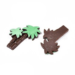 Cabujones de resina opaca de cocotero&nbsp;CRES-T025-34