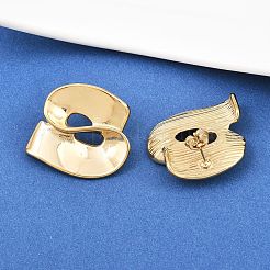Pendientes de pepitas de acero inoxidable 304&nbsp;EJEW-K268-75G