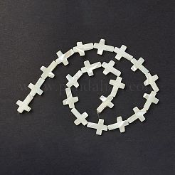 Natürliche Trochidschale / Trochusschalenperlenstränge&nbsp;SSHEL-K027-05