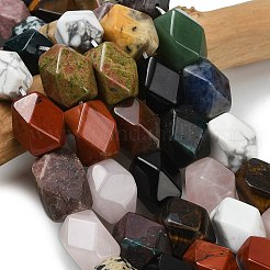 Natur gemischten Edelsteinperlen Stränge&nbsp;G-D354-A01