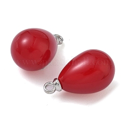 Pendentifs en perles en plastique ABS&nbsp;FIND-Z105-02P