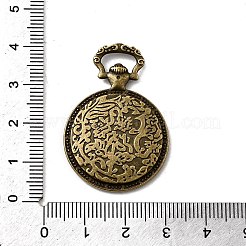 Supports Vintage Pendentif en alliage cabochon de style tibétain&nbsp;TIBEP-M018-31AB-NF