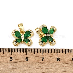 Ottone micro spianare fascino zirconi&nbsp;KK-N254-229G-01