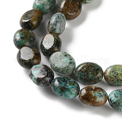 Natürliche afrikanische türkis (jasper) perlen stränge&nbsp;G-M420-D17-01