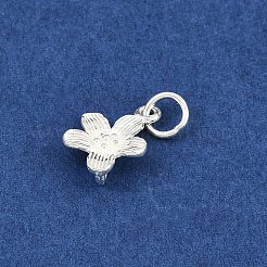 925 Blumenanhänger aus Sterlingsilber.&nbsp;STER-K183-12S