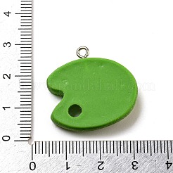 Undurchsichtige Harzanhänger&nbsp;LS-FIND-M012-01C