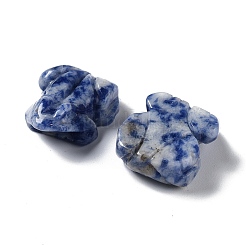 Frosch-Heilfiguren aus natürlichen Edelsteinmischungen&nbsp;DJEW-Z005-03