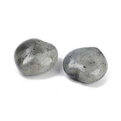 Natürlicher Labradorit-Herz-Liebes-Palmen-Sorgenstein&nbsp;G-H268-F02-C-A