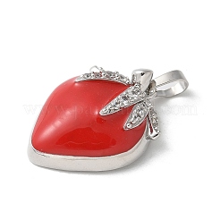Pendentifs avec zircon cubiques à micro-pavés en laiton&nbsp;KK-P290-62P