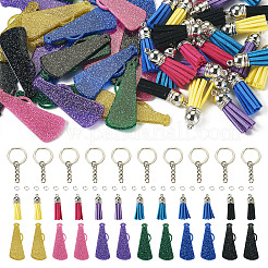 Kit de fabrication de porte-clés pendentif en acrylique en forme de haut-parleur&nbsp;DIY-TA0009-15
