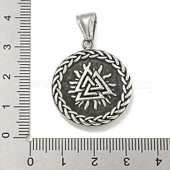 Pendentifs en acier inoxydable chirurgical 316&nbsp;STAS-E212-75AS