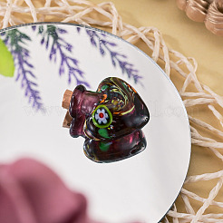 Pendentifs de bouteille de parfum vernissés manuels&nbsp;LAMP-TADJ0001-06A