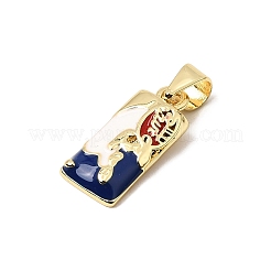 Pendentifs d'émail en laiton &nbsp;KK-CBACA9B-02E-G