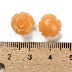 Perles sculptées en corail synthétique&nbsp;CORA-H003-01A-01