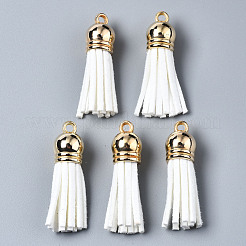 Faux Wildleder Quaste Anhänger Schmuck&nbsp;FIND-T002-B40