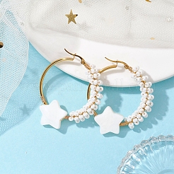 Boucles d'oreilles en laiton&nbsp;EJEW-JE05680