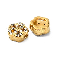 Ionenplattierung (IP) 304 Edelstahl-Schiebe-Charms&nbsp;STAS-C089-06G-G