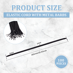 Elastischer Verschluss aus Polyester für Reisenotizbücher&nbsp;LS-DIY-WH0028-60A