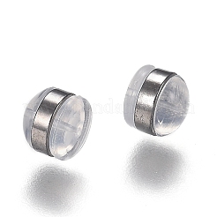 Messingringe Silikonohrmuttern&nbsp;SIL-N003-03B