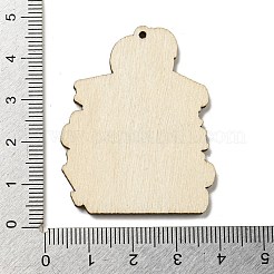 Colgante de madera&nbsp;WOOD-H107-04-28