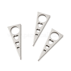 Pendentifs en acier inoxydable 201 anti-ternissement&nbsp;STAS-A066-11P