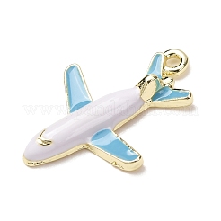 Alliage avec pendentifs en émail bleu ciel&nbsp;AL-CBA25EB-01